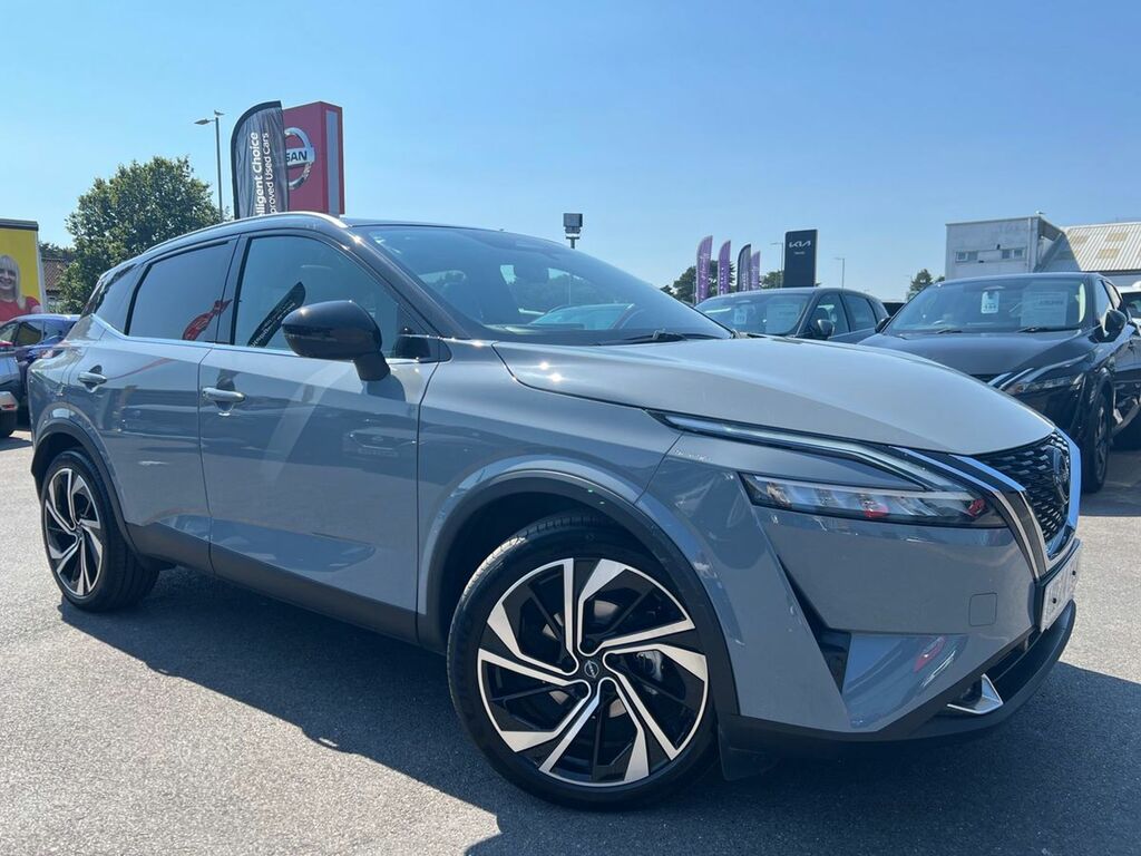 Nissan Qashqai 1.3 Dig-t Mh 158 Tekna Xtronic Grey #3