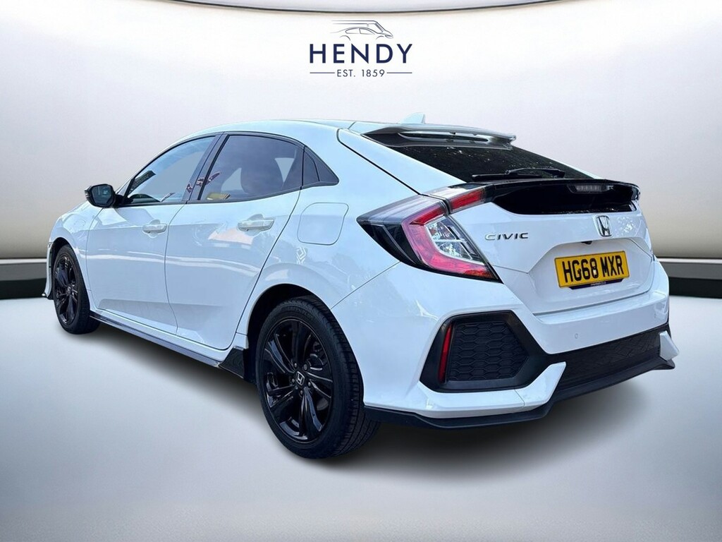 Honda Civic 1.0 Vtec Turbo 126 Sport Line HG68MXR White #6