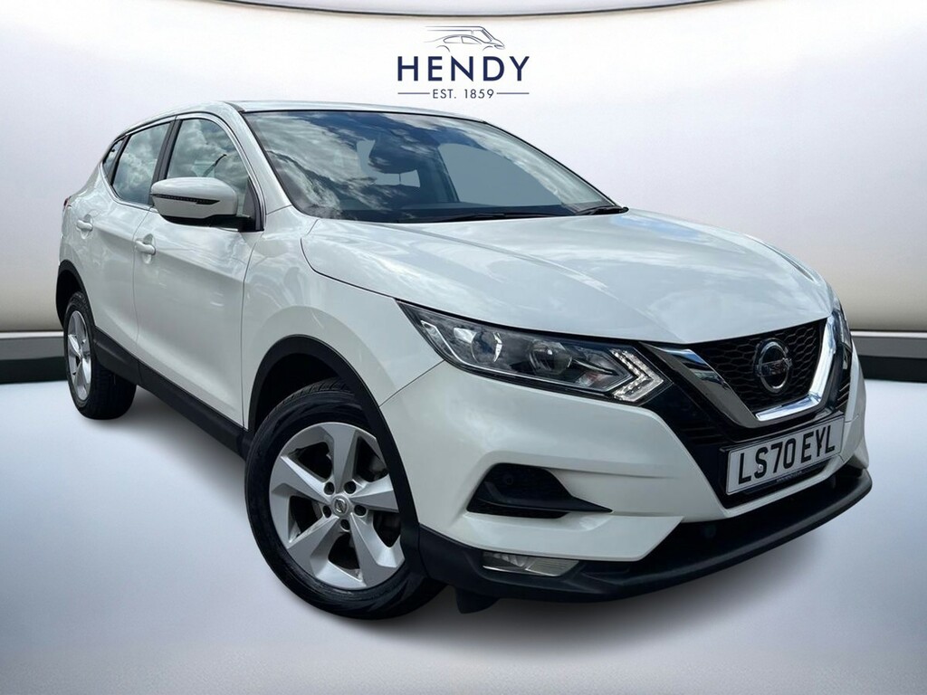 Nissan Qashqai 1.3 Dig-t 160 157 Acenta Premium Dct White