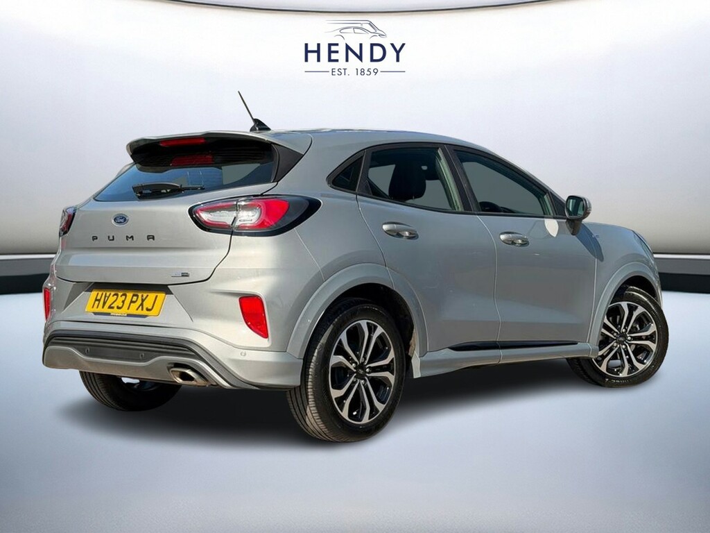 Ford Puma 1.0 Ecoboost Hybrid Mhev St-line HV23PXJ Silver #4