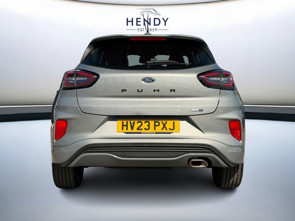 Ford Puma 1.0 Ecoboost Hybrid Mhev St-line HV23PXJ Silver #5