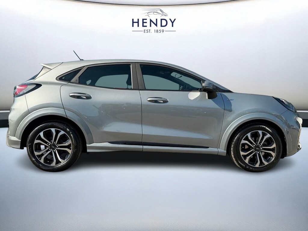 Ford Puma 1.0 Ecoboost Hybrid Mhev St-line HV23PXJ Silver #2