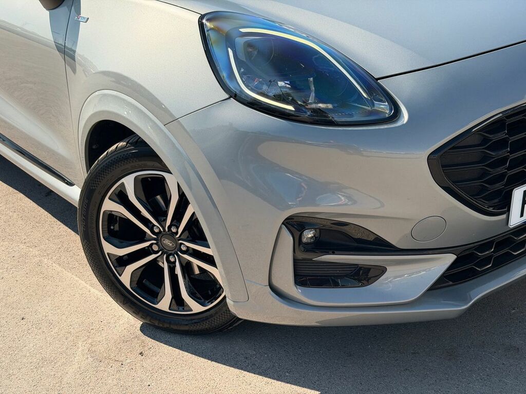 Ford Puma 1.0 Ecoboost Hybrid Mhev St-line HV23PXJ Silver #3
