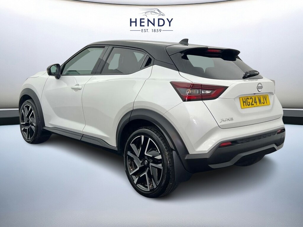 Nissan Juke 1.0 Dig-t Tekna HG24WJY White #6