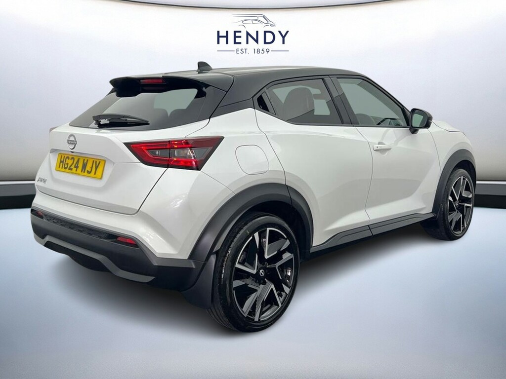 Nissan Juke 1.0 Dig-t Tekna HG24WJY White #4