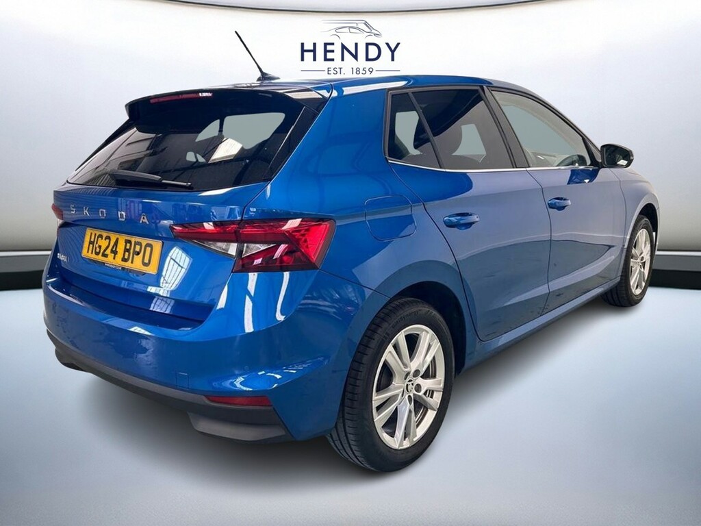 Skoda Fabia 1.0 Tsi 116 Se L HG24BPO Blue #4