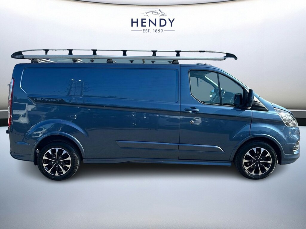 Ford Transit Custom 2.0 Ecoblue 170Ps Low Roof Sport Van HN23AWJ Blue #2