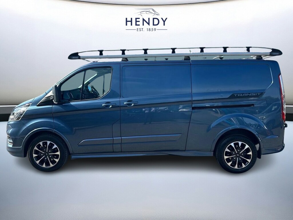 Ford Transit Custom 2.0 Ecoblue 170Ps Low Roof Sport Van HN23AWJ Blue #5