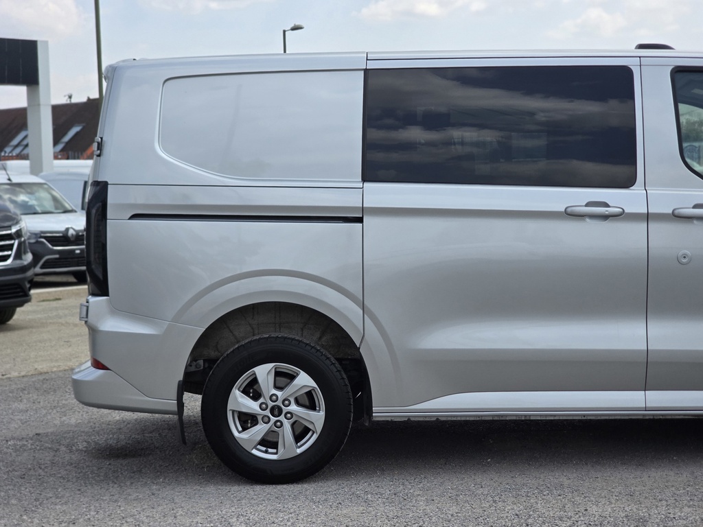 Ford Transit Custom 2.0 Ecoblue 136Ps H1 Double Cab Van Limited HK25BVV Silver #5