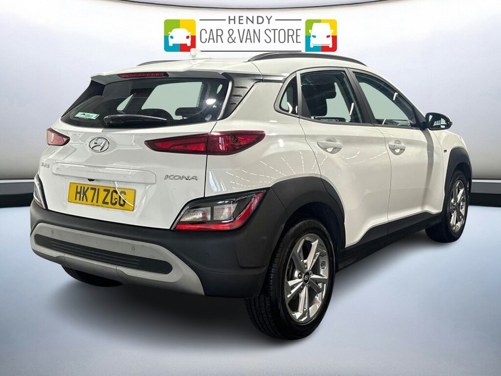 Hyundai Kona 1.0 Tgdi 48V Mhev Se Connect HK71ZGG White #4