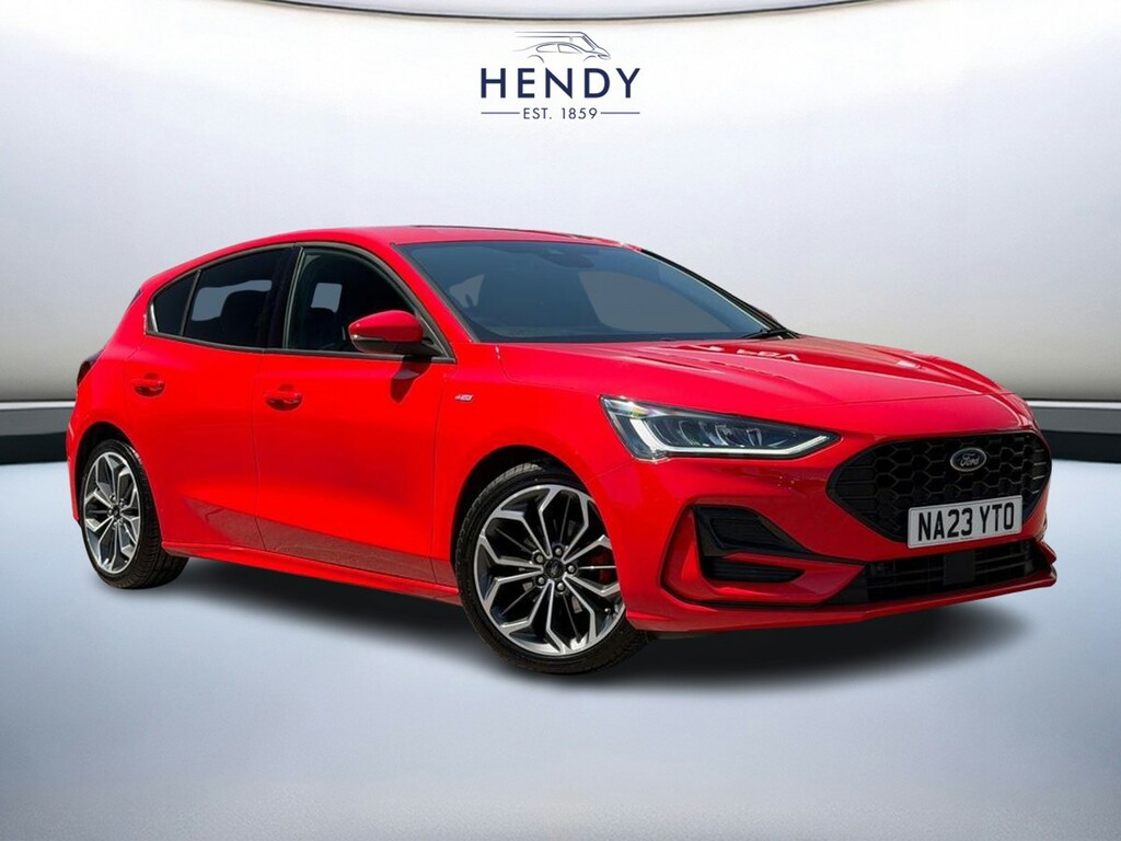 Ford Focus 1.0 Ecoboost St-line X Red