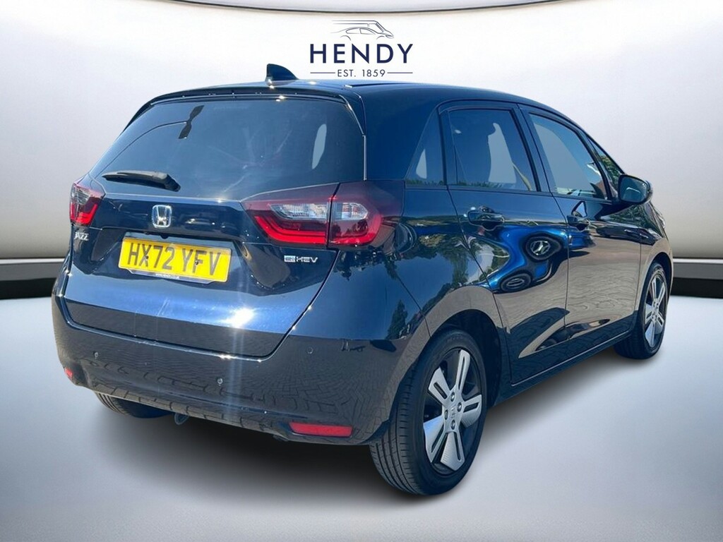Honda Jazz 1.5 I-mmd Hybrid Ex Ecvt HX72YFV Blue #3