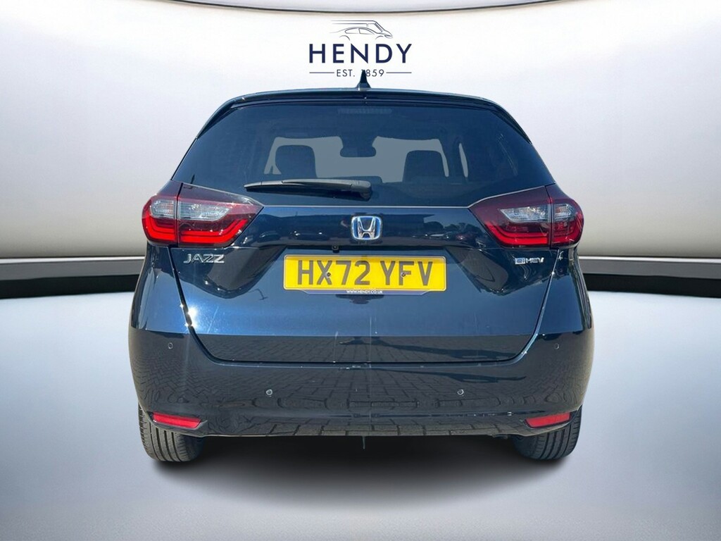 Honda Jazz 1.5 I-mmd Hybrid Ex Ecvt HX72YFV Blue #4