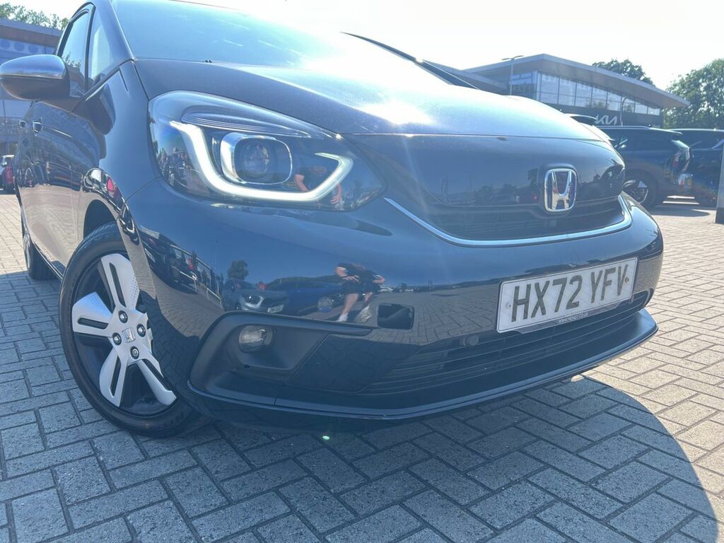 Honda Jazz 1.5 I-mmd Hybrid Ex Ecvt HX72YFV Blue #2