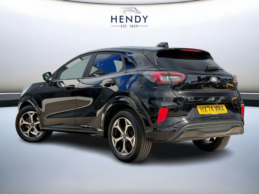 Ford Puma 1.0 Ecoboost Hybrid Mhev St-line HX74MMA Black #6