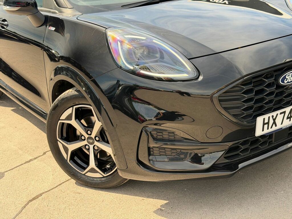 Ford Puma 1.0 Ecoboost Hybrid Mhev St-line HX74MMA Black #3