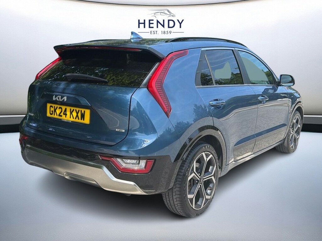 Kia Niro 1.6 Gdi Hybrid 3 Dct GK24KXW Blue #4