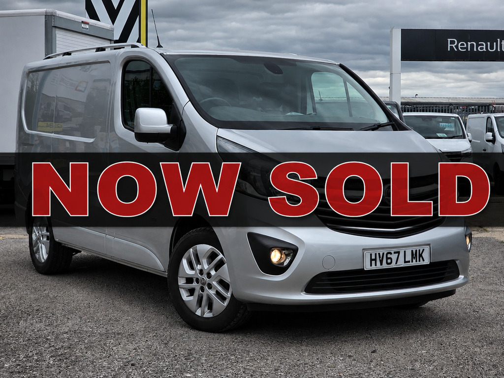 Vauxhall Vivaro 2700 1.6Cdti Biturbo 145Ps H1 Ltd Edition Nav Van Silver