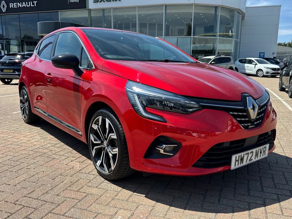 Renault Clio 1.6 E-tech Full Hybrid 145 Techno HW72MYR Red