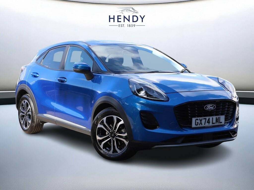 Ford Puma 1.0 Ecoboost Hybrid Mhev Titanium Dct Blue