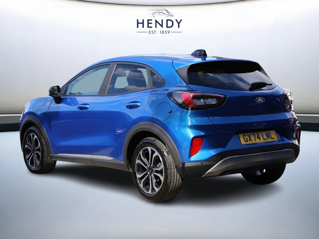 Ford Puma 1.0 Ecoboost Hybrid Mhev Titanium Dct GX74LML Blue #6