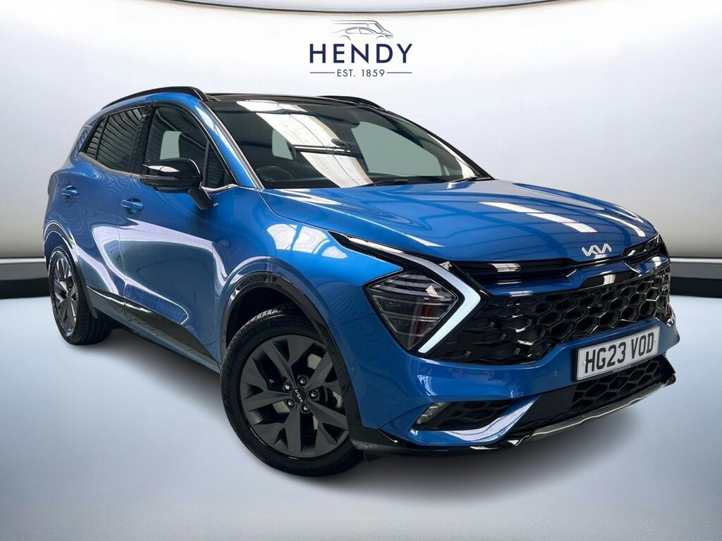Kia Sportage 1.6T Gdi Hev Gt-line S Blue