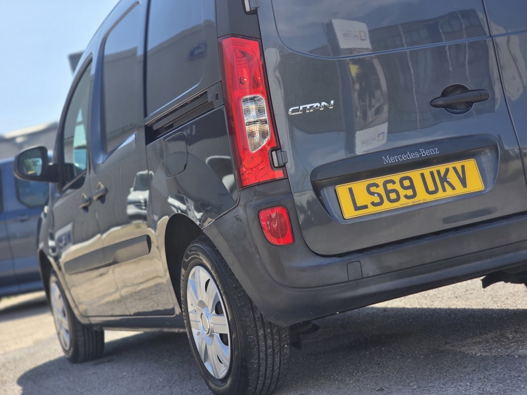 Mercedes-Benz CITAN 1.5 111 Cdi L2 Euro 5 White #14