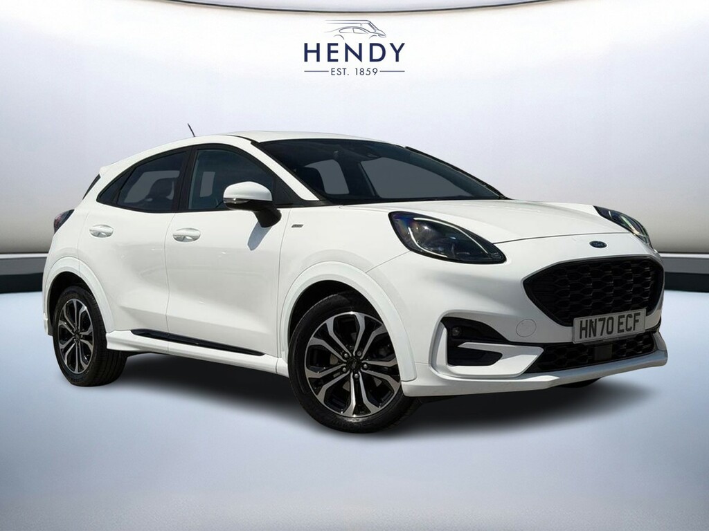 Ford Puma 1.0 Ecoboost Hybrid Mhev St-line White