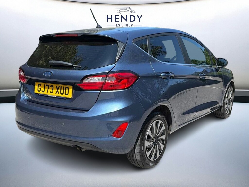 Ford Fiesta 1.0 Ecoboost Titanium GJ73XUO Blue #5