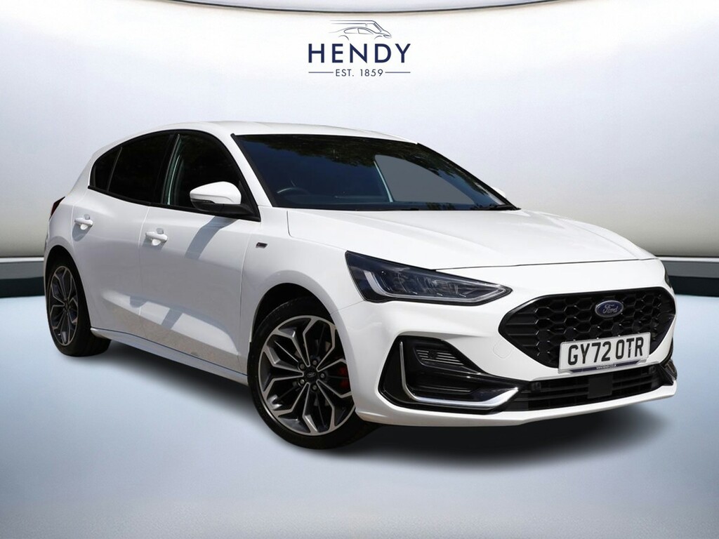 Ford Focus 1.0 Ecoboost Hybrid Mhev 155 St-line Vignale White