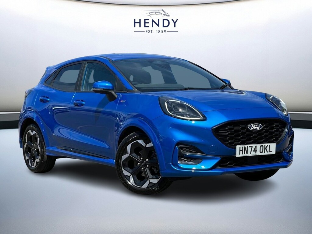 Ford Puma 1.0 Ecoboost Hybrid Mhev St-line X Dct Blue