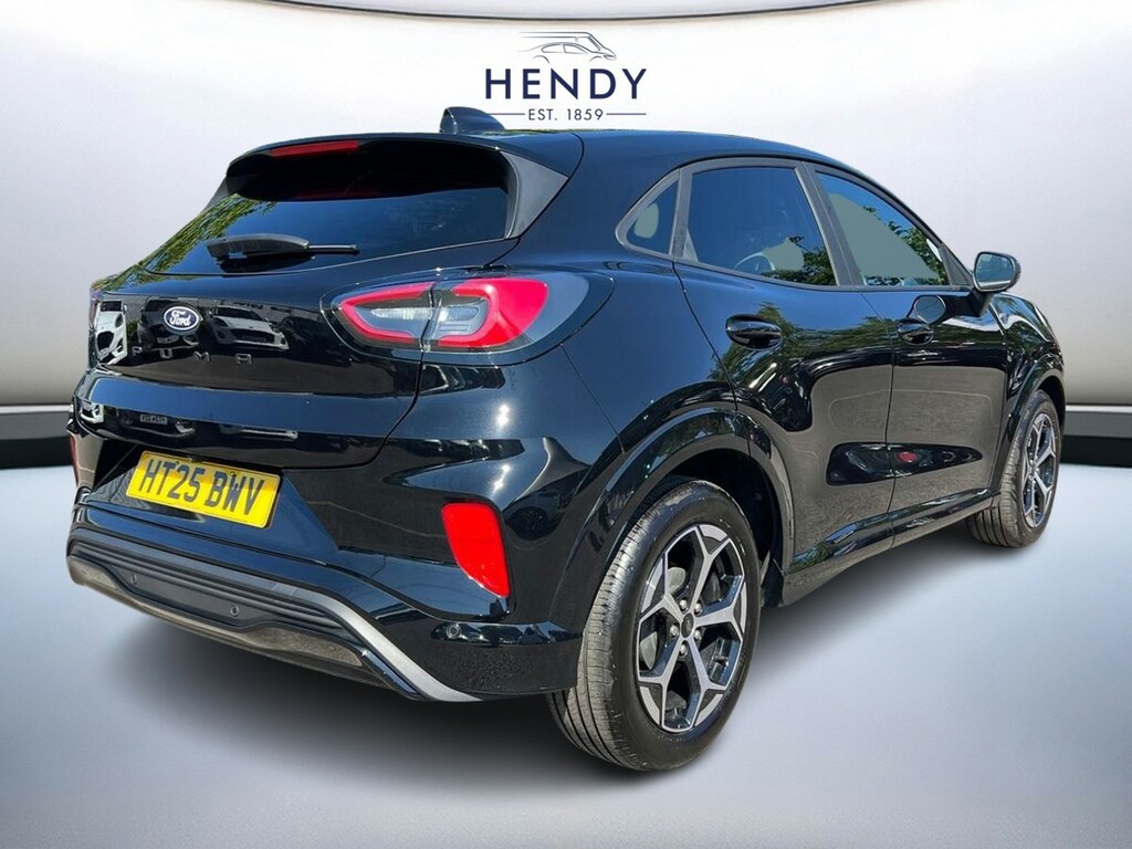 Ford Puma 1.0 Ecoboost Hybrid Mhev St-line Dct HT25BWV Black #4