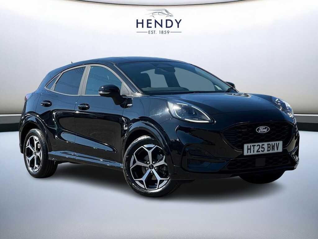 Ford Puma 1.0 Ecoboost Hybrid Mhev St-line Dct Black