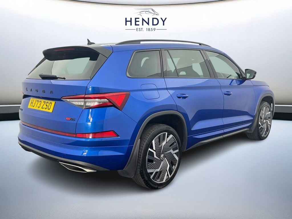 Skoda Kodiaq 2.0 Tsi 245 Vrs 4X4 Dsg 7 Seat HJ73ZSO Blue #4