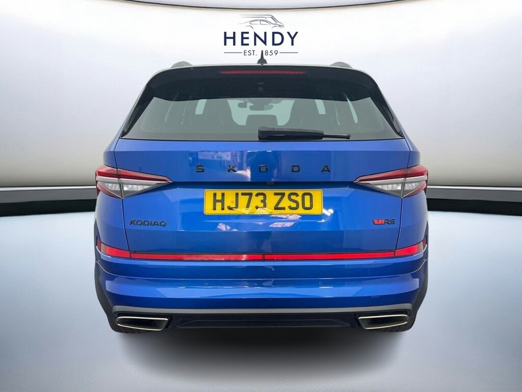 Skoda Kodiaq 2.0 Tsi 245 Vrs 4X4 Dsg 7 Seat HJ73ZSO Blue #5