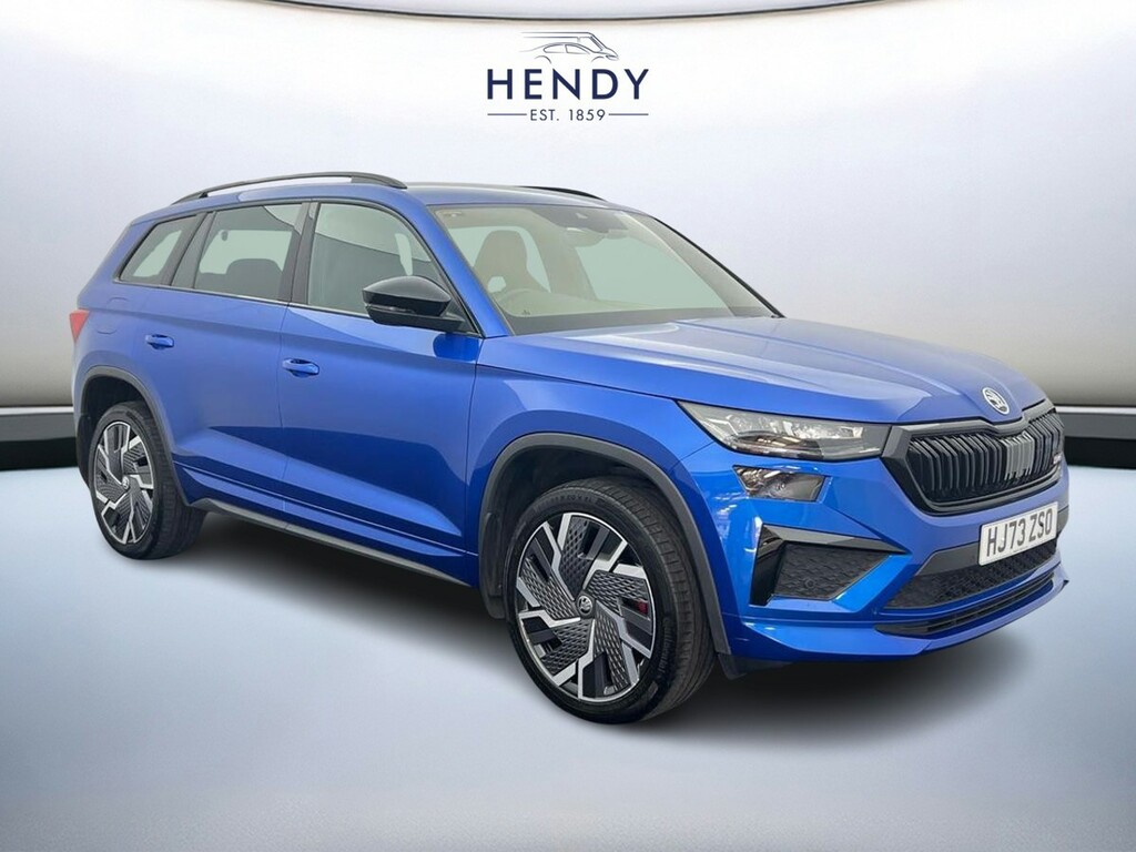 Skoda Kodiaq 2.0 Tsi 245 Vrs 4X4 Dsg 7 Seat Blue