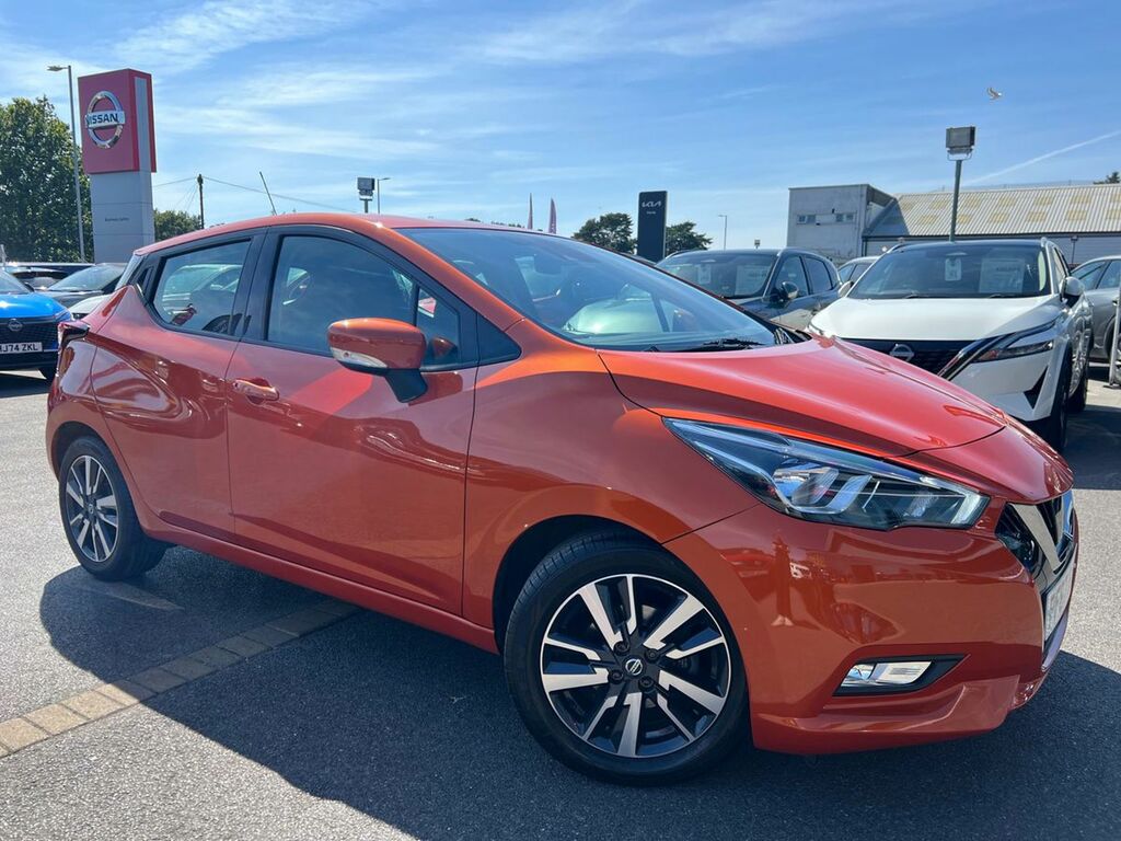 Nissan Micra 1.0 Acenta Orange #3