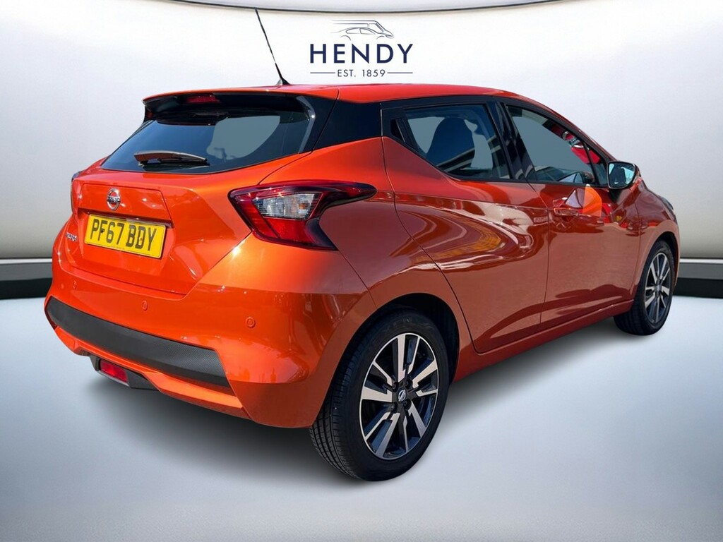 Nissan Micra 1.0 Acenta Orange #4