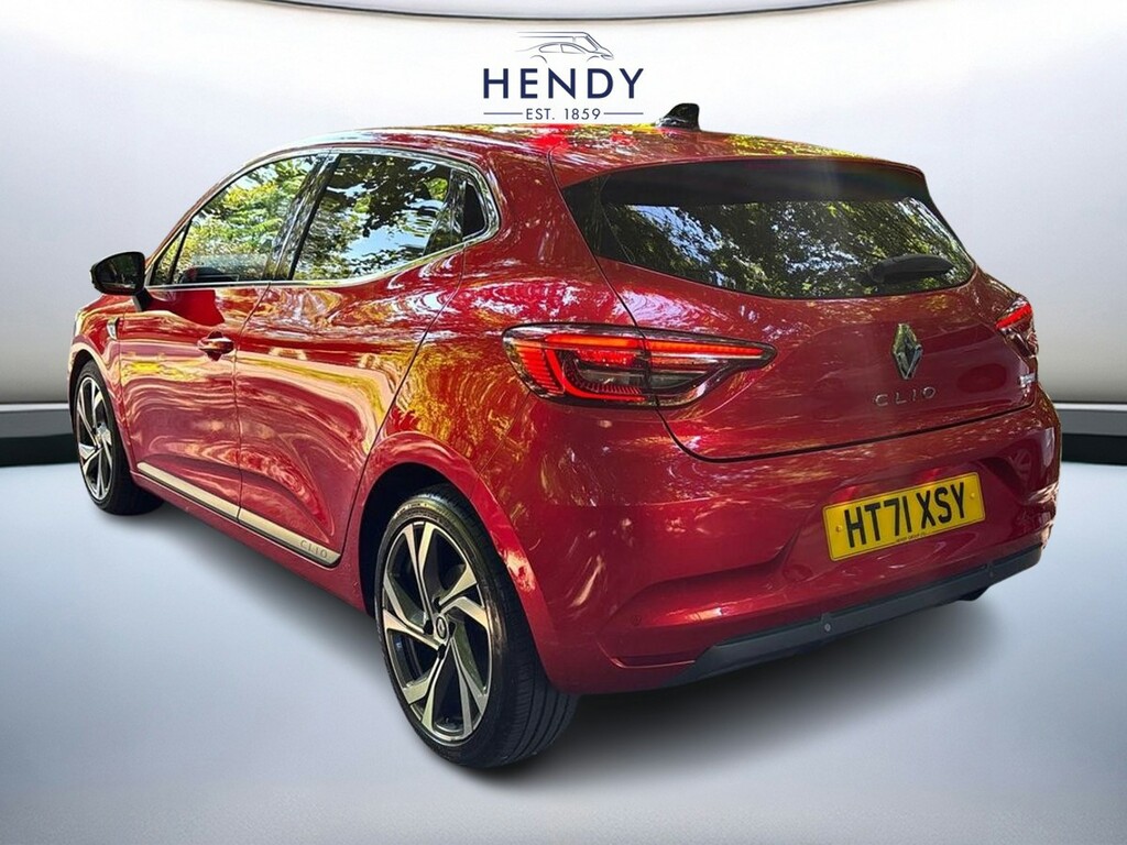 Renault Clio 1.6 E-tech Hybrid 140 Rs Line HT71XSY Red #6
