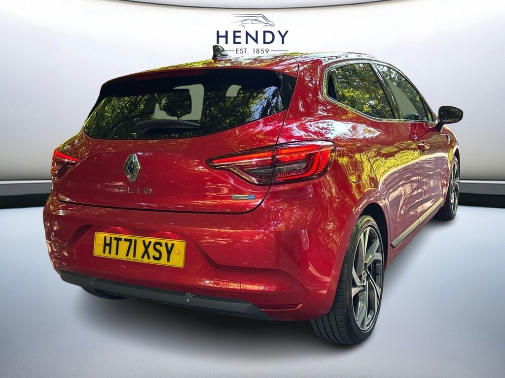 Renault Clio 1.6 E-tech Hybrid 140 Rs Line HT71XSY Red #4