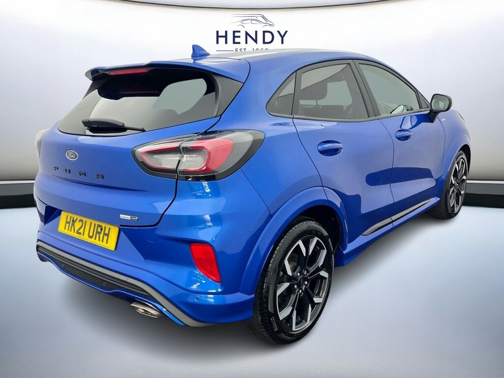 Ford Puma 1.0 Ecoboost Hybrid Mhev 155 St-line X Blue #4