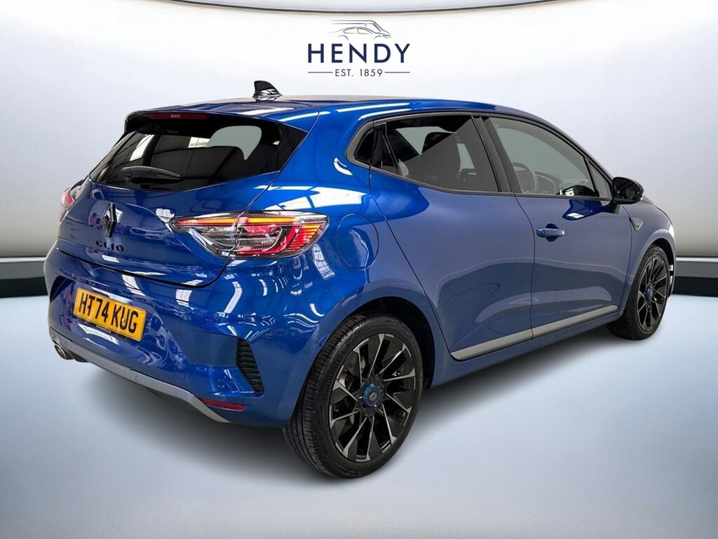 Renault Clio 1.0 Tce 90 Esprit Alpine HT74KUG Blue #4
