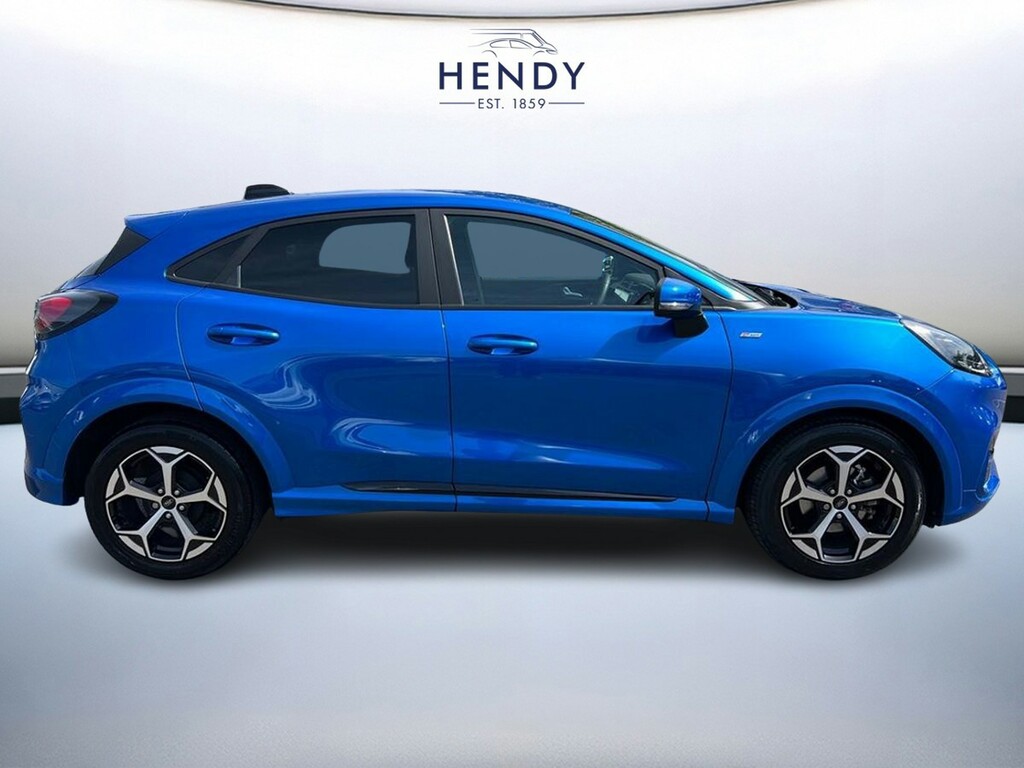 Ford Puma 1.0 Ecoboost Hybrid Mhev St-line Dct HX24KCF Blue #2