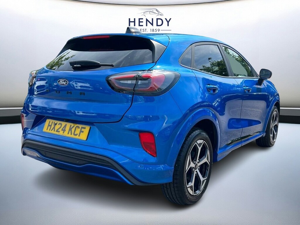 Ford Puma 1.0 Ecoboost Hybrid Mhev St-line Dct HX24KCF Blue #4