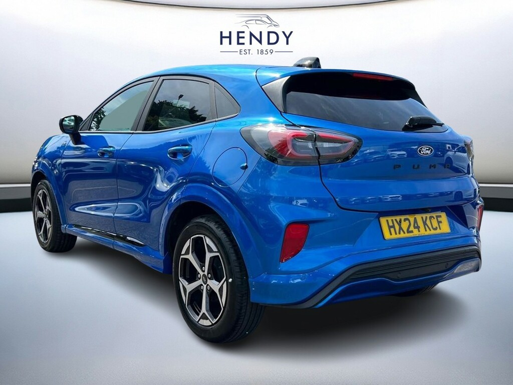Ford Puma 1.0 Ecoboost Hybrid Mhev St-line Dct HX24KCF Blue #6