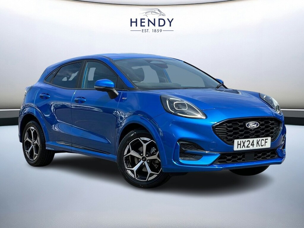 Ford Puma 1.0 Ecoboost Hybrid Mhev St-line Dct Blue