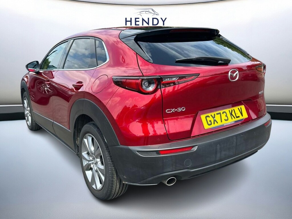 Mazda CX-30 2.0 E-skyactiv G Mhev Exclusive-line GX73KLV Red #6