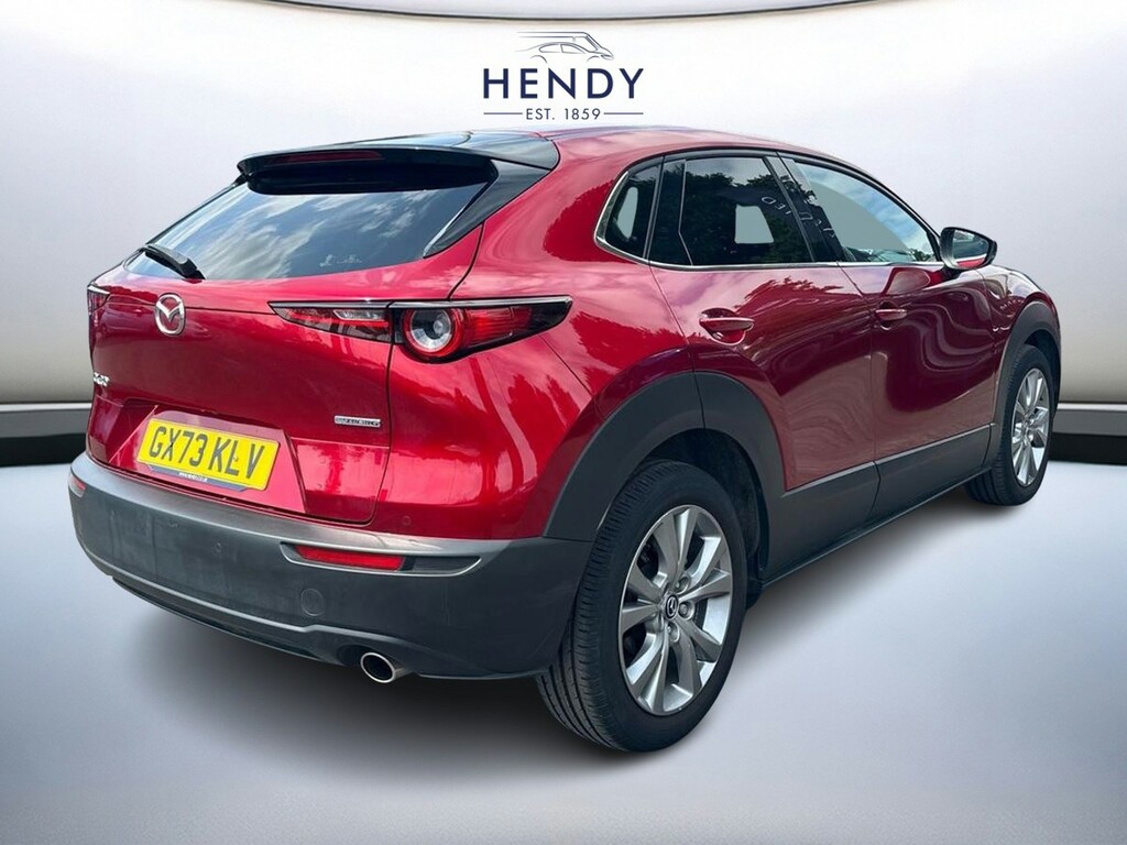 Mazda CX-30 2.0 E-skyactiv G Mhev Exclusive-line GX73KLV Red #4