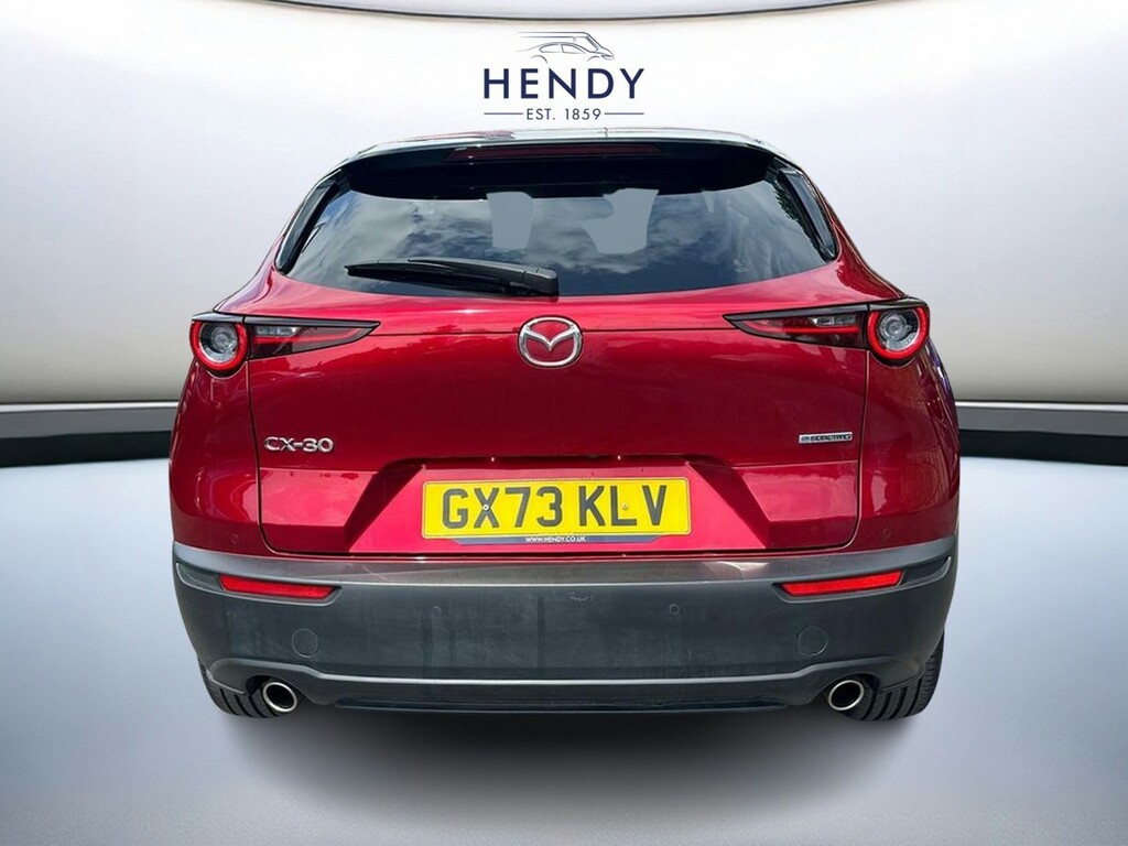 Mazda CX-30 2.0 E-skyactiv G Mhev Exclusive-line GX73KLV Red #5