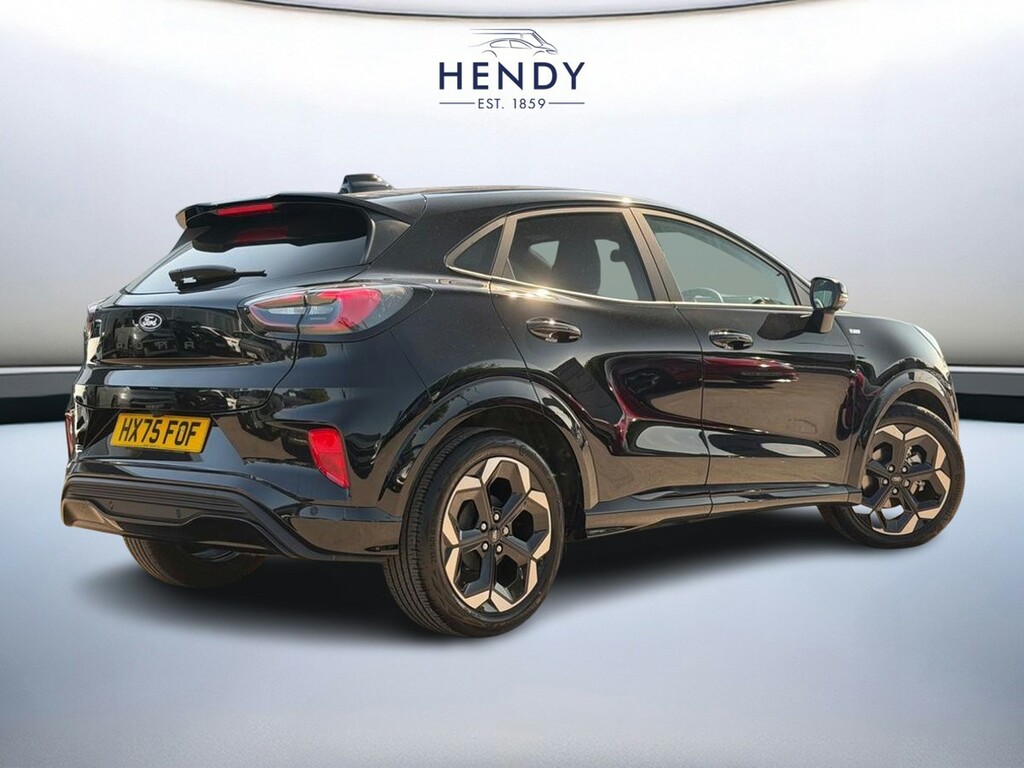 Ford Puma 1.0 Ecoboost Hybrid Mhev St-line X Dct HX75FOF Black #4